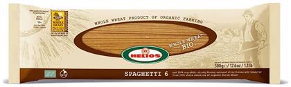 Spaghetti Νο6 Ολικής Άλεσης Βιολογικά 500gr Ήλιος