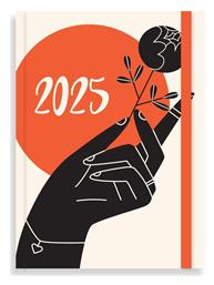 Ημερολόγιο 2025 Ημερήσιο Hands 14x20cm Tesoro