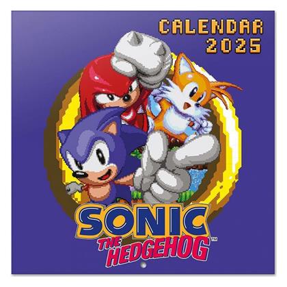 Ημερολόγιο Τοίχου 2025 30x30εκ Sonic - Grupo Erik