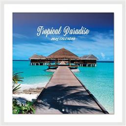 Ημερολόγιο Τοίχου 2025 30x30εκ Tropical Paradise - Grupo Erik