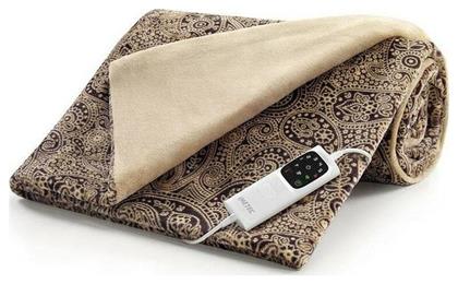 Adapto Velvet Jacquard Διπλή Ηλεκτρική Κουβέρτα Πλενόμενη με Χρονοδιακόπτη Πολύχρωμη 150W 140x180εκ. Imetec