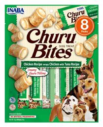 Churu Rolls Λιχουδιές Σκύλου χωρίς Σιτηρά με Κοτόπουλο και Τόνο 12gr 8τμχ Inaba