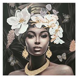 Beauty Πίνακας σε Καμβά 100x100cm Inart