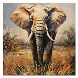 Elepho Εξάπτυχος Πίνακας σε Καμβά 100x100cm Inart