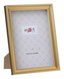 Κορνίζα Πλαστική 10x15cm Χρυσή Inart