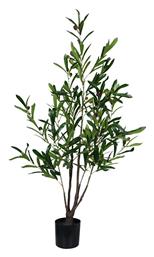 Τεχνητό Φυτό σε Γλάστρα Ελιά Olive Tree Πράσινο 120cm Inart