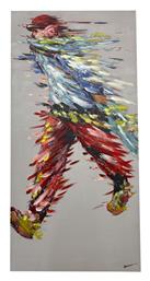Walking Πίνακας σε Καμβά 70x140cm Inart