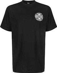 INDEPENDENT T-Shirt TC EMBROIDERY TEE BLACK Black από το New Cult