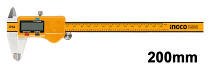 HDCD28200 Ψηφιακό Παχύμετρο με Εύρος Μέτρησης έως 0 - 200mm Ingco