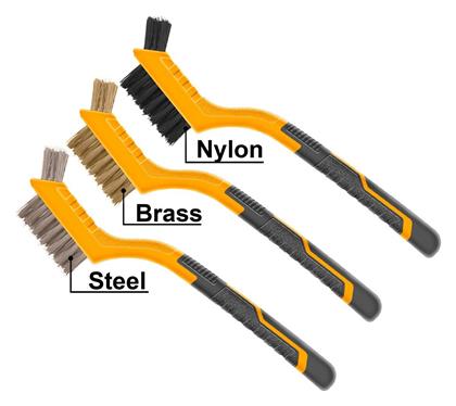 HKTWB10306 Σετ Εργαλεία Χειρός Συρματόβουρτσες Μίνι 3τμχ Ingco