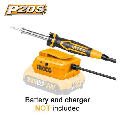 Κολλητήρι Μπαταρίας 20V Solo Ingco