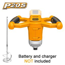 MXLI2001 Αναδευτήρας Μπαταρίας 20V Solo Ingco