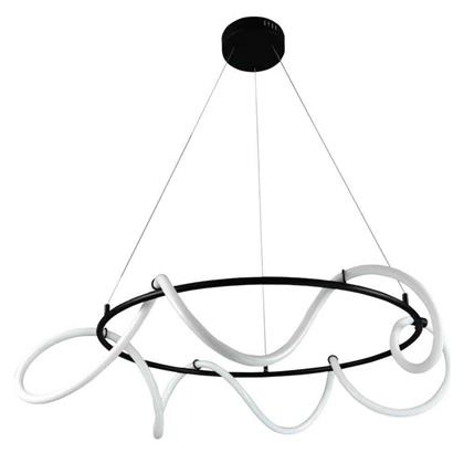 Κρεμαστό Φωτιστικό Μαύρο 80x80εκ. Inlight