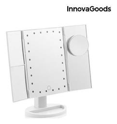 Καθρέπτης Μακιγιάζ Επιτραπέζιος με Φως 7.5x29cm Λευκός InnovaGoods