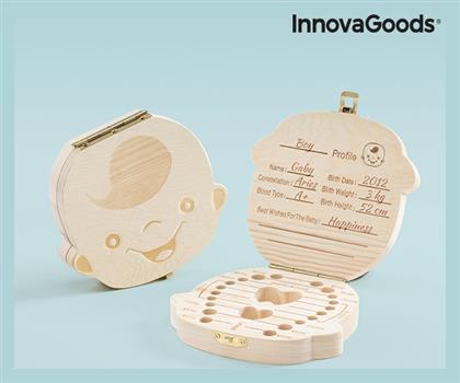 Κουτάκι για Δόντια Μωρού από Ξύλο για Αγόρι InnovaGoods