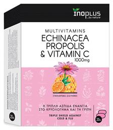 Echinacea Propolis & Vitamin C Εχινάκεια 20 ταμπλέτες Ino Plus