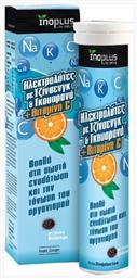 Ηλεκτρολύτες με Ginseng Guarana & Βιταμίνη C με Γεύση Berry 20 αναβράζοντα δισκία Ino Plus