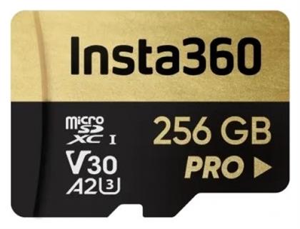 microSDXC 256GB Class 10 U3 V30 A2 Insta360