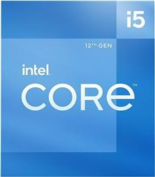 Intel Core i5-12400 2.5GHz Επεξεργαστής 6 Πυρήνων για Socket 1700 σε Κουτί με Ψύκτρα