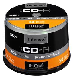 CD-R Printable 700MB 50τμχ Intenso