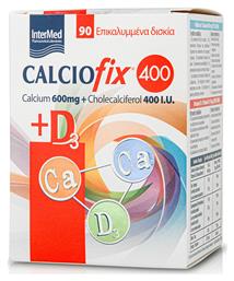 InterMed Calciofix & D3 600mg 90 ταμπλέτες - Intermed