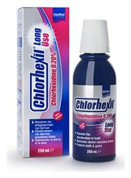 InterMed Chlorhexil 0.20% Long Use Mouthwash Στοματικό Διάλυμα κατά της Πλάκας 250ml - Intermed