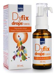 InterMed D3 Fix Drops Βιταμίνη 1000iu 200 x 0ml 200τμχ - Intermed