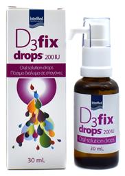 InterMed D3 Fix Drops Βιταμίνη 200iu 30ml - Intermed