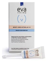 Eva Intima Moist Long Acting pH 3.0 Gel για την Ευαίσθητη Περιοχή 9τμχ Intermed