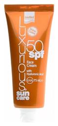 InterMed Luxurious Αντηλιακή Κρέμα Προσώπου SPF50 75ml - Intermed