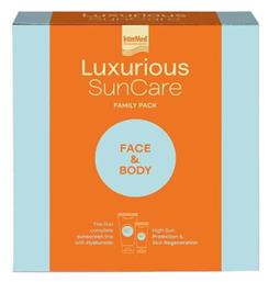 InterMed Luxurious Suncare Family Pack Σετ με Αντηλιακή Κρέμα Προσώπου & Αντηλιακό Γαλάκτωμα Σώματος - Intermed