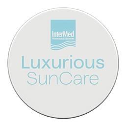 InterMed Luxurious Suncare Silk Cover Αντηλιακή Πούδρα Προσώπου SPF50 Dark 12gr - Intermed