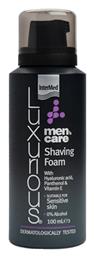 InterMed Men Care Αφρός Ξυρίσματος για Ευαίσθητες Επιδερμίδες 100ml - Intermed