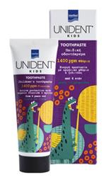 InterMed Οδοντόκρεμα Unident 50ml 1400 ppm με Γεύση Τσιχλόφουσκα για 6+ χρονών - Intermed