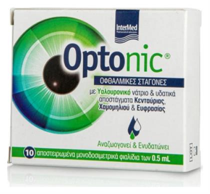 InterMed Optonic Οφθαλμικές Σταγόνες για Ξηροφθαλμία 5ml - Intermed