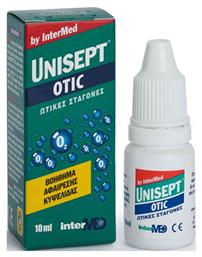InterMed Unisept Otic Σταγόνες για Καθαρισμός Αυτιών 10ml - Intermed