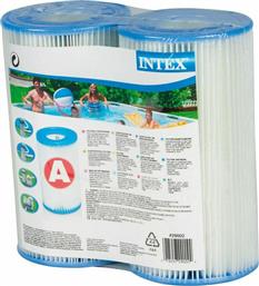 Ανταλλακτικό Φίλτρο Πισίνας Cartridge A Twin Pack (29002) Intex