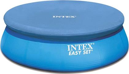 Intex Αντηλιακό Στρογγυλό Προστατευτικό Κάλυμμα Πισίνας Easy Set Διαμέτρου 305εκ.