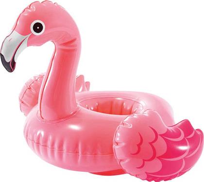 Intex Φουσκωτή Θήκη Ποτού Flamingo Ροζ 3τμχ