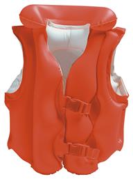 Παιδικό Γιλέκο Κολύμβησης Φουσκωτό Πορτοκαλί Intex