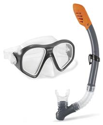 Reef Rider Μάσκα Θαλάσσης με Αναπνευστήρα Μαύρη Εφηβική Intex