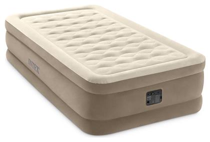 Στρώμα Μονό με Ενσωματωμένη Αντλία Plush Elevated Ultra Intex