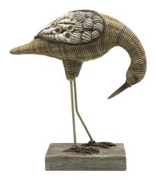 Διακοσμητικό Πουλί Πολυρητίνης Calor D110220 21.2x9x24.3cm InTheBox