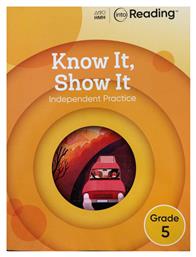 Into Reading Know It Show It Grade 5 - Houghton Mifflin