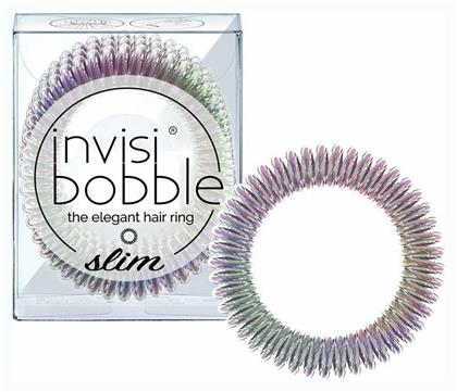 Slim 3τμχ Σπιράλ Λαστιχάκια Ροζ 3τμχ Invisibobble