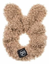 Teddy Παιδικό Λαστιχάκι Scrunchy σε Μπεζ Χρώμα 1τμχ Invisibobble