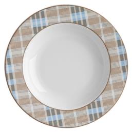 Πιάτο Βαθύ Picnic Πιάτο Βαθύ από Πορσελάνη Λευκό με Διάμετρο 23cm Ιωνία