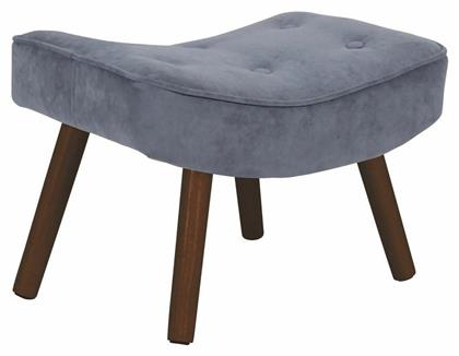 Υποπόδιο Alma Ανοιχτό Μπλε 52x38x35εκ. Woodwell