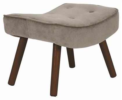 Υποπόδιο Alma Ανοιχτό καφέ 52x38x35εκ. Woodwell
