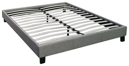 Υπόστρωμα Κρεβατιού Υπέρδιπλο Γκρι 160x200x29εκ. Woodwell